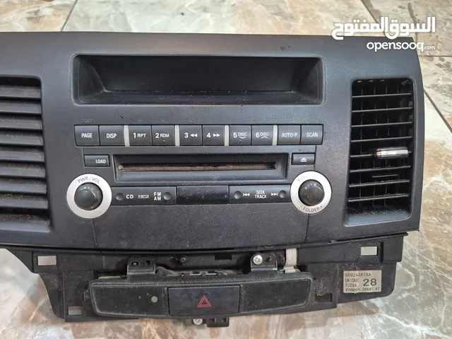 مسجل سيارة ميتسوبيشي لانسر 2008 اصلي مع مع الواجهه الاماميه للمكيف