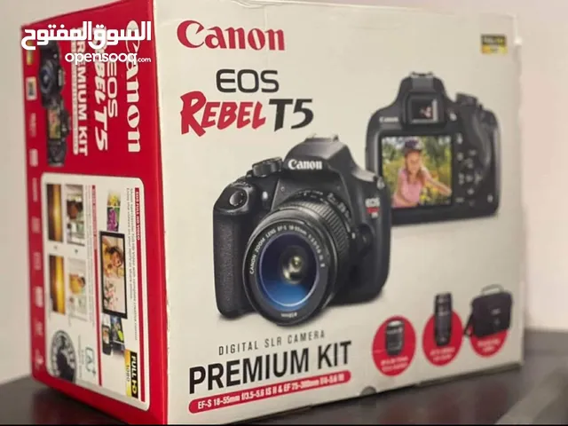 Canon Camera (Canon EOS Rebel T5 Digital SLR Camera Premium Kit w/ Lenses & Bag NEW)