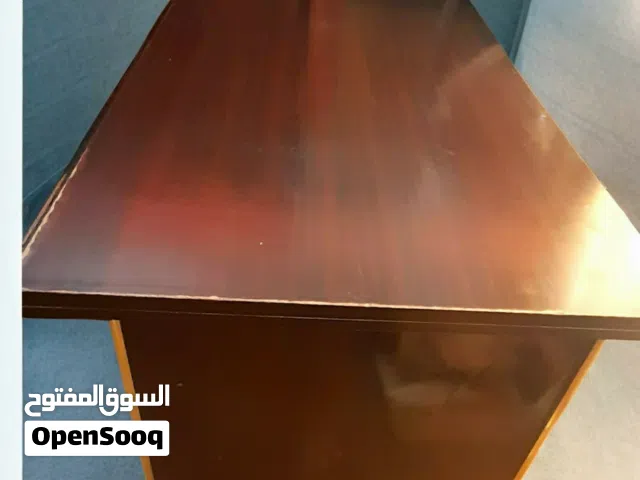 Long heavy duty wooden table
