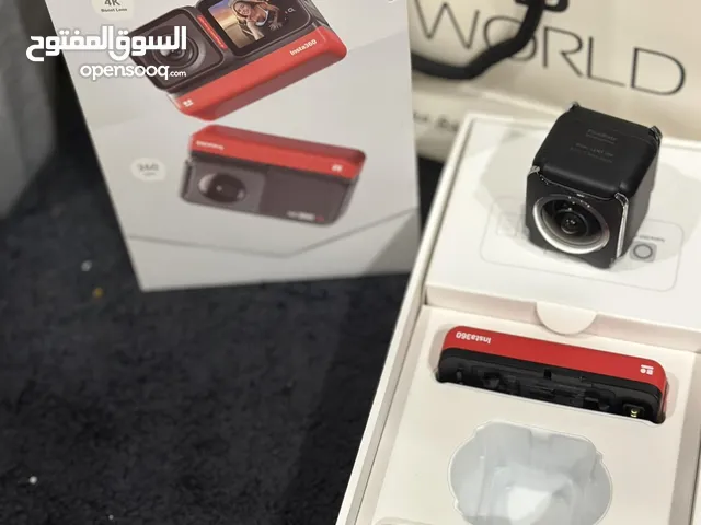 Insta 360 one r/s new  للبيع انستا 360 جديده مع عدستان والكيس