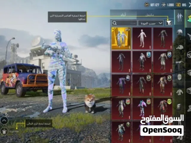 حساب PUBG Mobile نادر جدانه