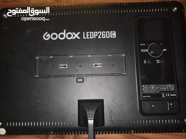 godox ledp260c (اضاءة بحالة جيدة)