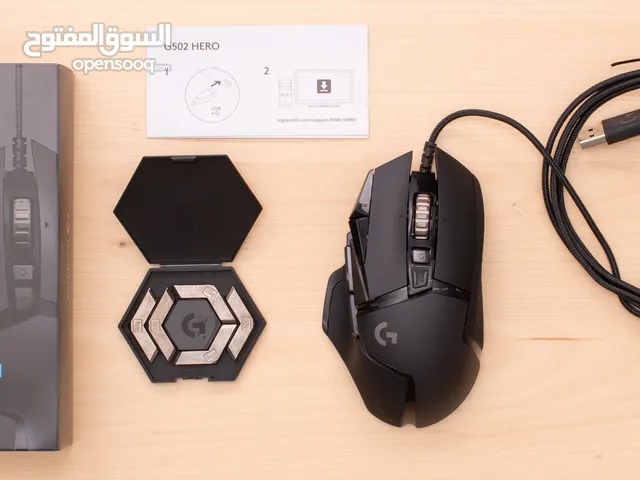 للبيع ماوس logitech hero g502 شبه جديد