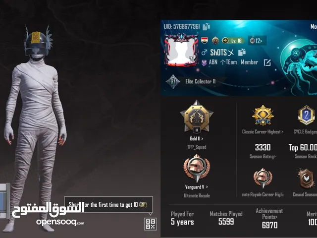 PUBG accounts