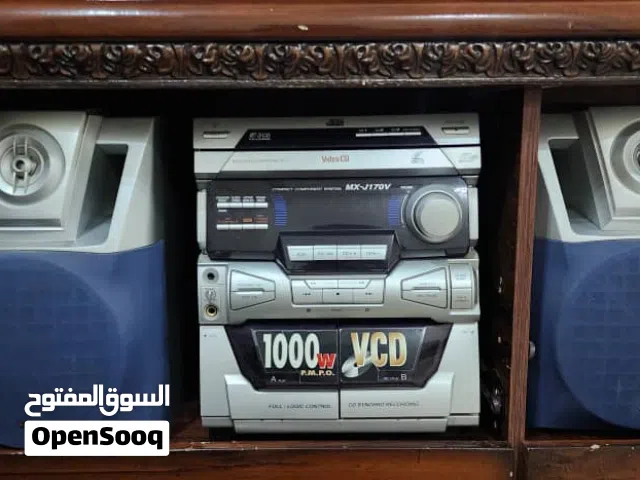 راديو و مسجلة استريو ماركة JVC اليابانية الاصلي