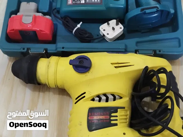 دريل جاك همر شغال دريل شحن جديد بطاريه تعبانه فقط اثنينهن 75