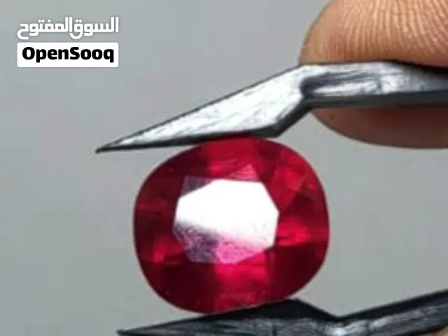 Certified Natural Ruby Stone 7.60 Cts Elongated Cushion Cut Red Gemstone