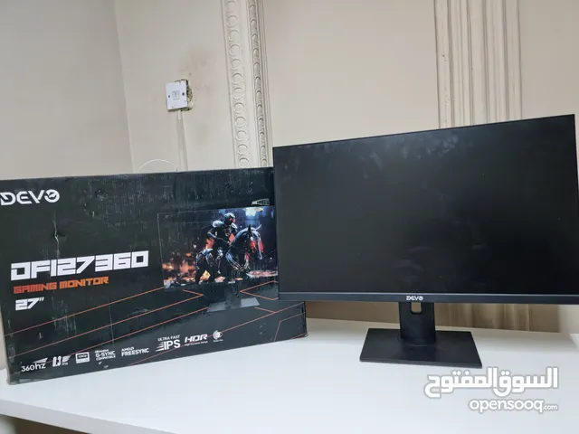 360hz devo gaming monitor for sale almost new few days used(read description)