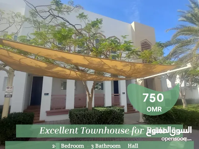 Excellent Townhouse for Rent in Al Mouj REF 448GA
