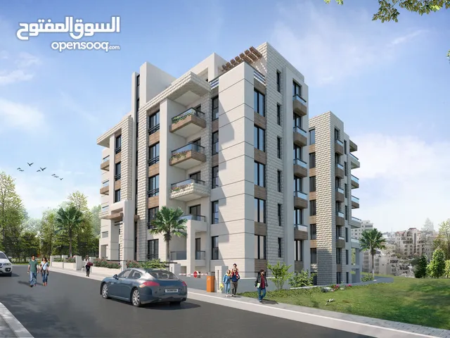 شقة مع مدخل خاص جاهزة للتسليم في سطح مرحبا بالقرب من ترست للتامين و شارع القدس,بمساحة 150 متر مربع,