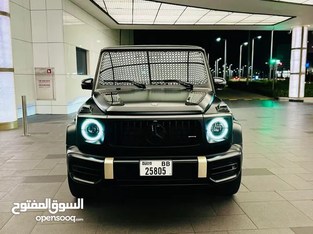 Mercedes G63 class model 2023 black luxury cars full options 1300 daily free delivery