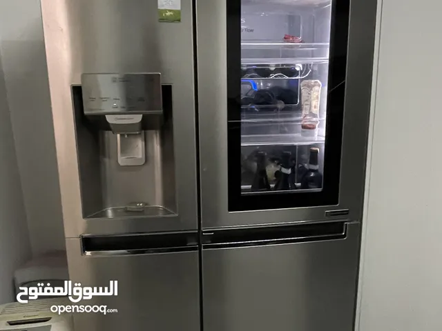 LG InstaView بباب مزدوج – فخامة وعملية في تصميم عصري - LG InstaView Side-by-Side Refrigerator