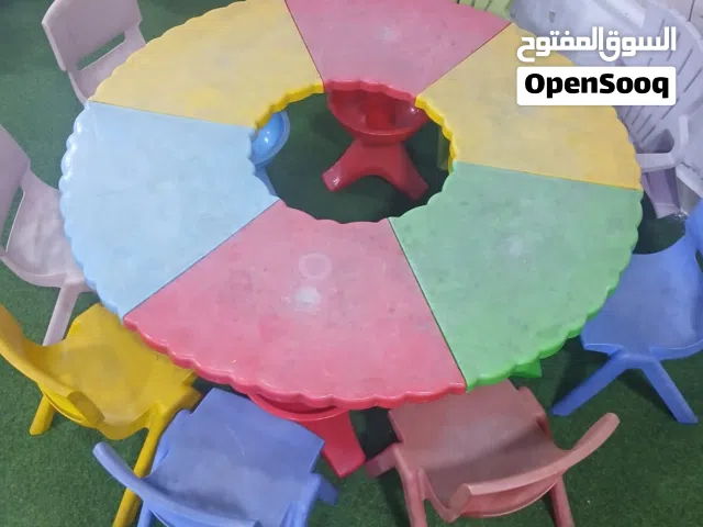 طاولة تطفال حضانات او روضات