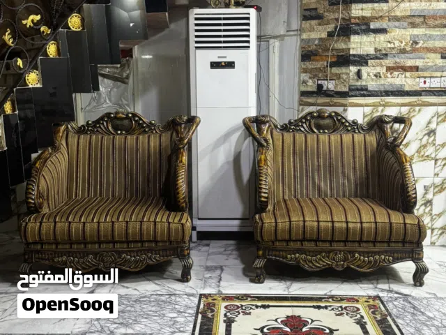 قنفات 8 قطع للبيع قطعتين كراسي و6 كبار