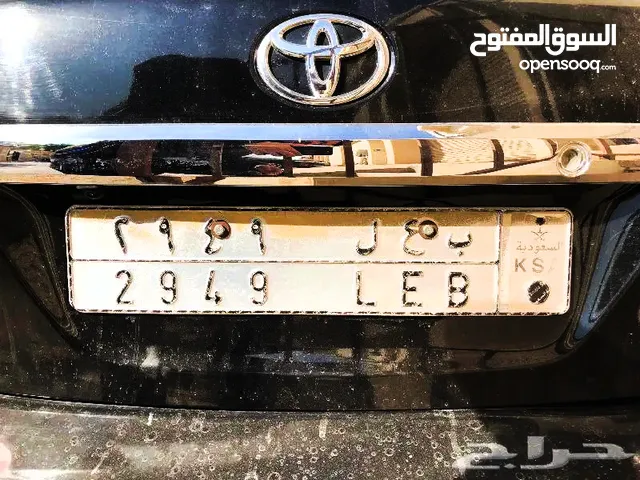 لوحة سيارة بأحرف لبنان LEB