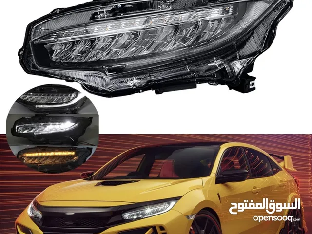 Type R Full LED Headlights For Honda Civic 2016-2021- Lens (Left)