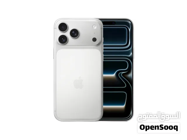 iphone 17 pro max e-sim new مسكر بالكرتونة