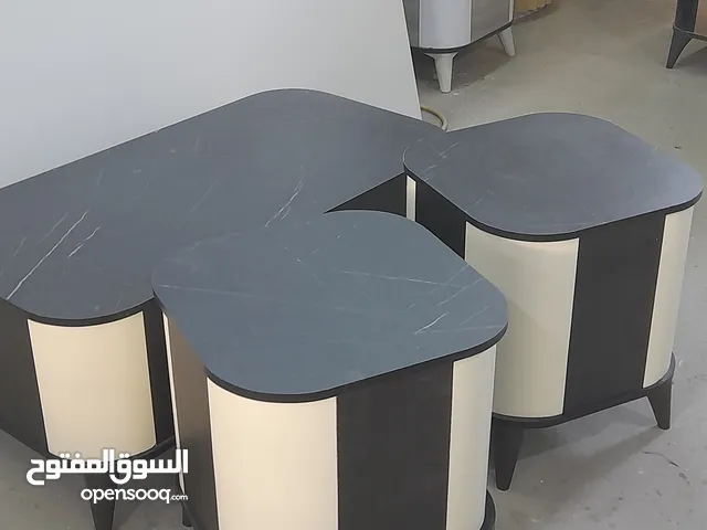 طاولات وسط خشب ودهان الون حسب الطلب خشب لامنيت 18م