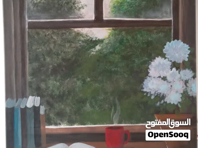 لوحة اكرليك .رسم يدوي . حجم 50×60 لوحة اكرليك .رسم يدوي . حجم 50×60 لوحة اكرليك .رسم يدوي . حجم 50×