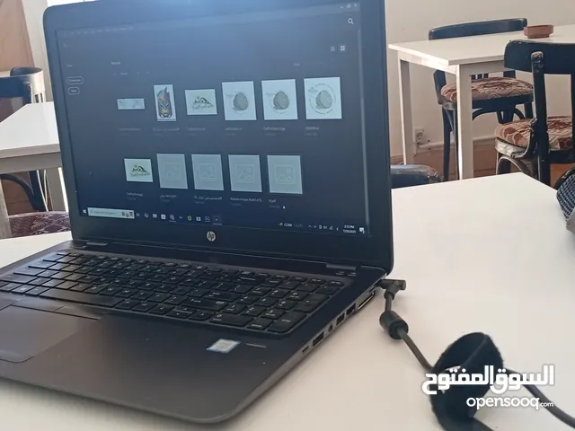 HP ZBOOK Studio G3 فرصة لسرعة البيع لاب توب HP يصلح للالعاب ومصممة الجرافيك وبرامج 3D