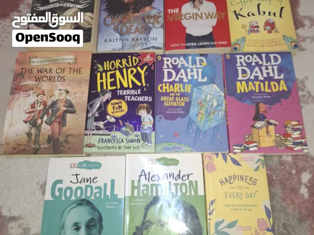 DIVERSE COLLECTION OF ENGLISH BOOKS DIFFERENT GENRES OF BOOKS (READING LEVEL 9-18)