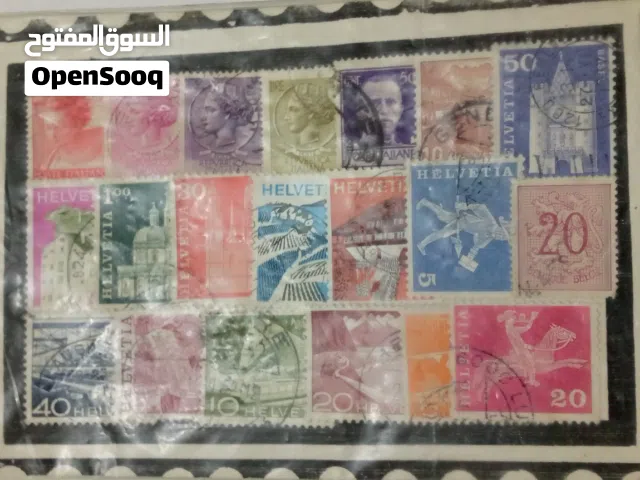 طوابع بريدية اصلية