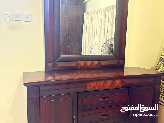 Elegant dressing table with large mirror. 2 side door, 3 draws and huge mirrord