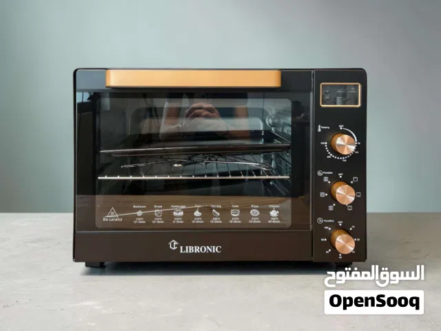 فرن كهربائي Libronic الاصلي بحجم 60 لتر مع 6 هيتر من الاعلى والاسفل