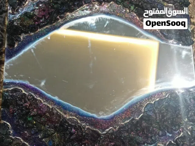 مرآة مع اضافه Epoxy Resin