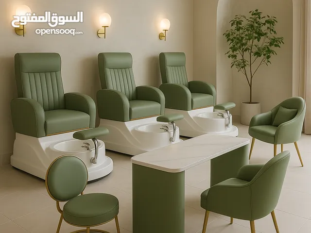 تجهيزات صالون راقية – جديدة كليًا
