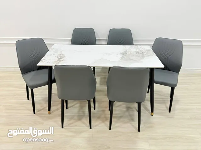 ميز طعام 6 كراسي للبيع