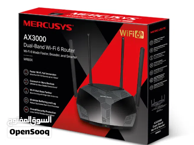 MERCUSYS AX3000 DUAL BAND WIFI 6 ROUTER MR80X brand new box pack with Year warranty