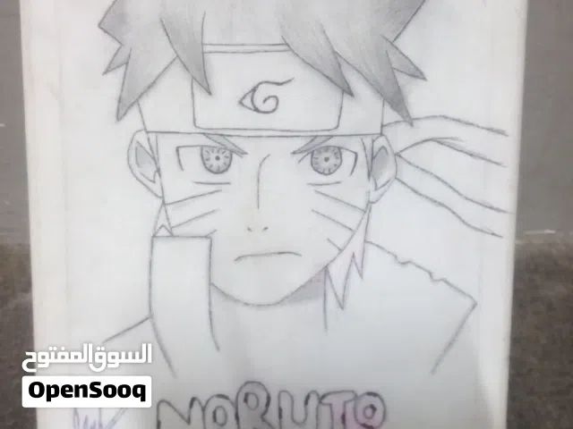 لوحه فنيه ل ناروتو