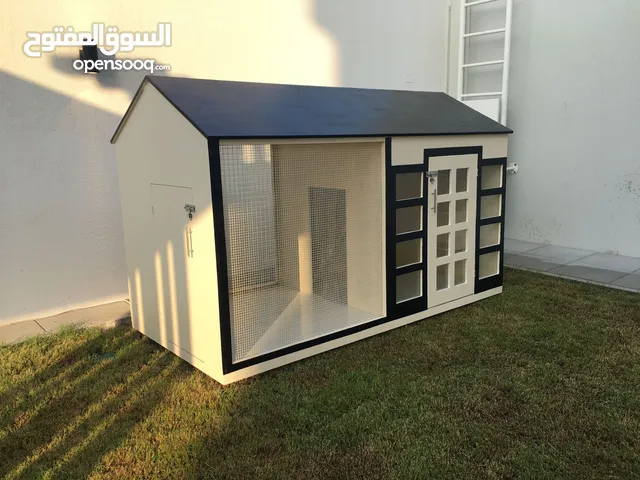 Dog house , Pet house , Cat house , Dog kennel with Air condition & Lighting