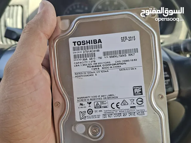 هاردسك توشيبا اصلي مستعمل 1 تيرا