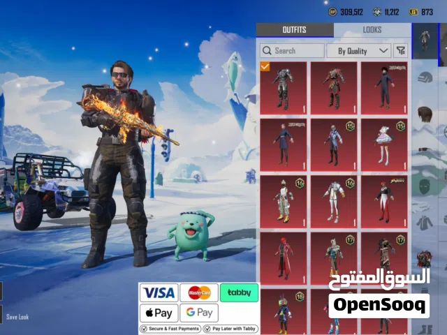 حساب PUBG رخيص M416 CRIMSON LEVEL 6 + 4 مواد + العديد من بنادق LOOT CRATE