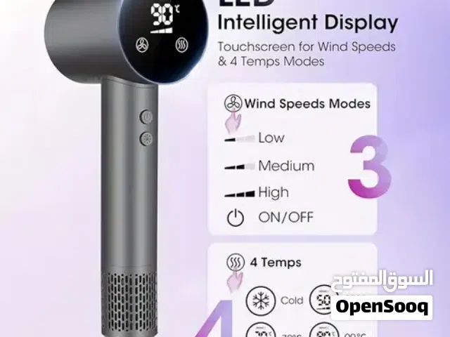 مجفف شعر لمس عالي السرعة (HRYCF Hair dryer).