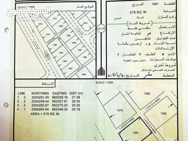 Residential Land for Sale in Al Sharqiya Ibra