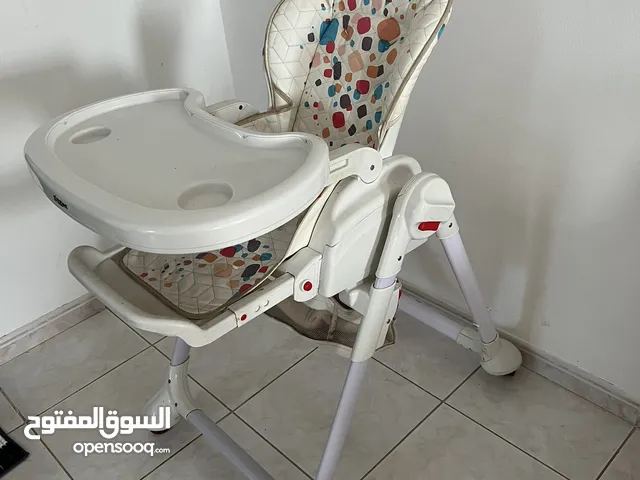 Baby high chair, stroller and safety gate