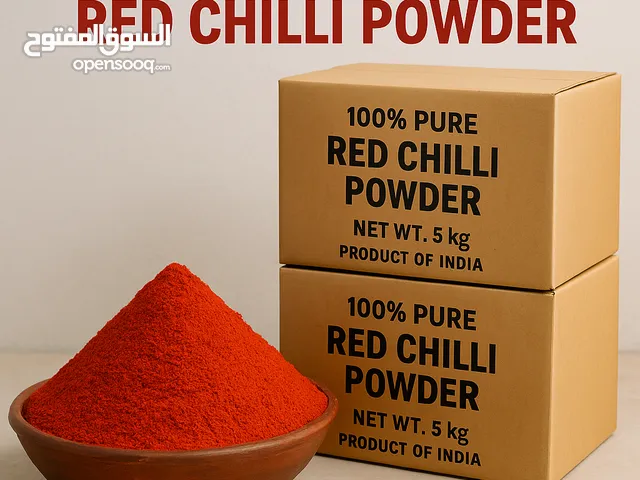 Spice Alert : 8 Tonnes Premium Organic Red Chilli Powder in Dubai