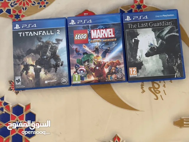 سيديهات ps4 شبه جديد جميعهم 50 شيكل