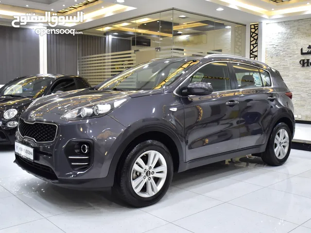 KIA Sportage 1.6L ( 2017 Model ) in Grey Color GCC Specs