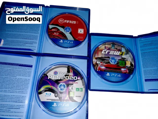 للبيع  3 اقراص بلايستيشن 4