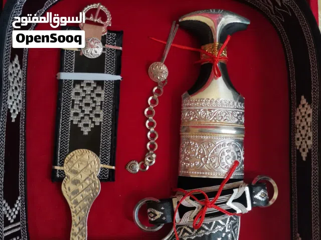 خنجر فضة زراف هندي