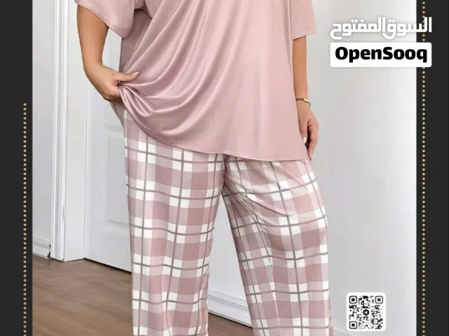 بيجامة بيج قطن ليكرا مطبوعة ماركة يارا – سايز