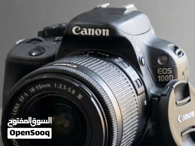 كاميرا كانون Canon EOS 100D نظيفة جداً بحالة الوكالة مع ملحقاتها