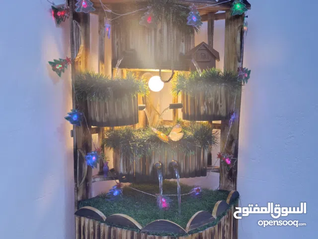 شلال اصطناعي خشبي