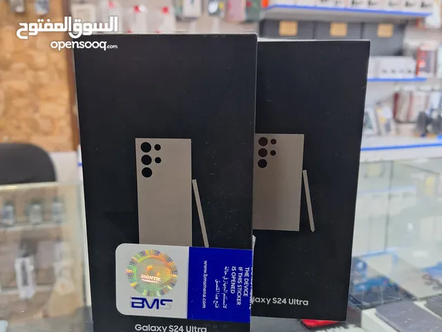 Samsung S24 ultra 512 GB جديد كفالة الوكيل الرسمي BMS