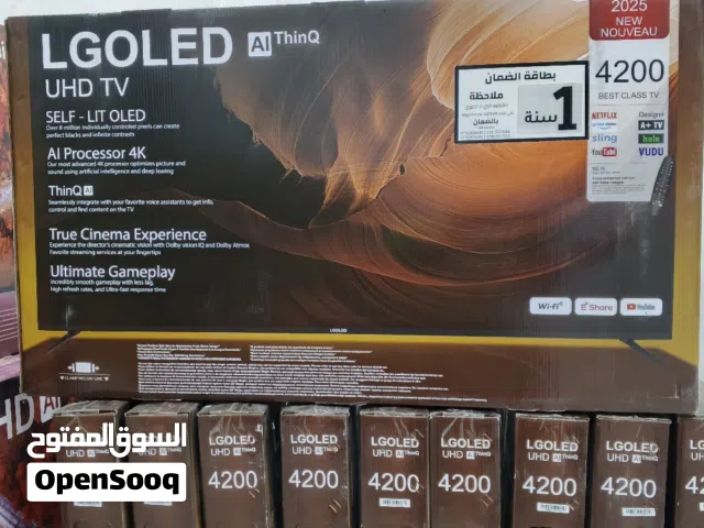 شاشة 42 LGOLED ذكية (تدعم الذكاء الاصطناعي)