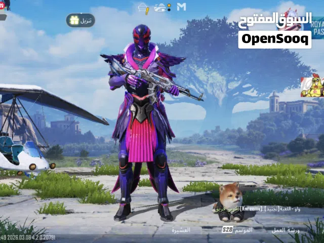 حساب ببجي ممتمز